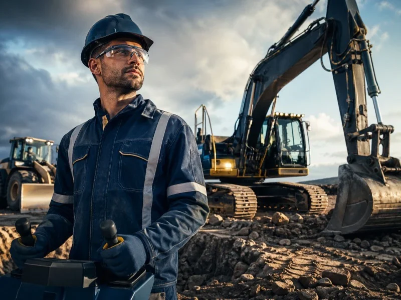 Operador de Máquinas Pesadas: carreira aquecida em obras, agro, mineração e logística